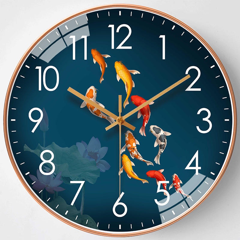 【8英寸20cm】掛鐘客廳家用輕奢現(xiàn)代簡(jiǎn)約時(shí)鐘個(gè)性創(chuàng)意掛飾鐘表